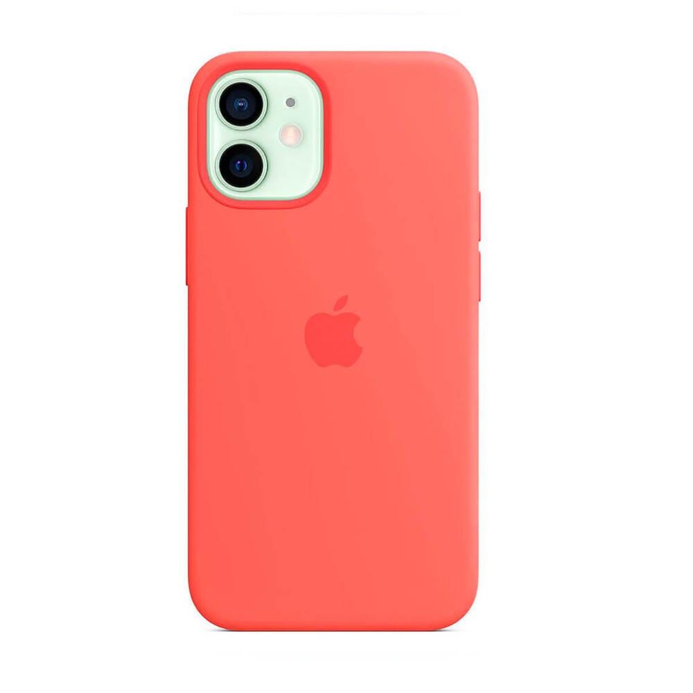 Чохол для Apple iPhone 12 Mini Silicone Magsafe Series Pink Citrus