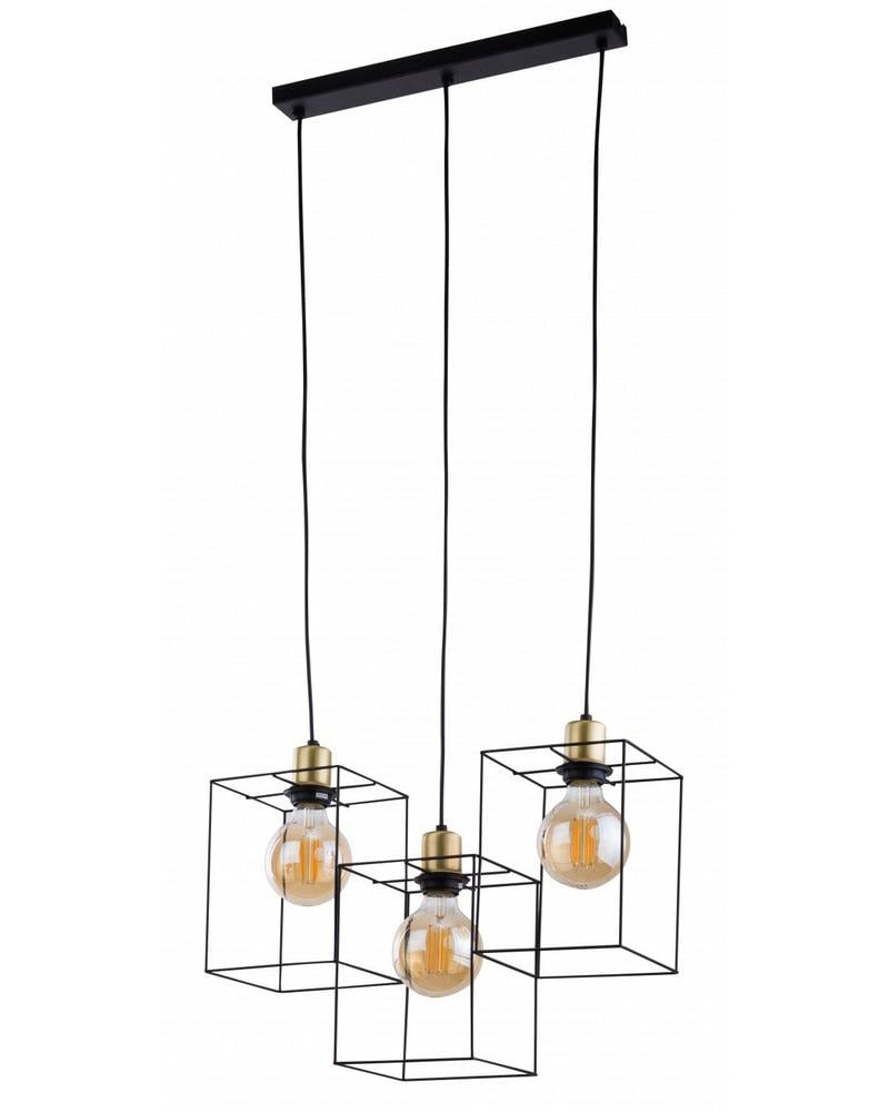 Світильник підвісний TK Lighting 4200 Cayo Чорний (11877394)