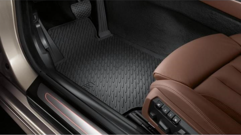 Коврики в салон BMW 6 F12/F13 2011-2018 передние 2 шт. Черный (51472163801)