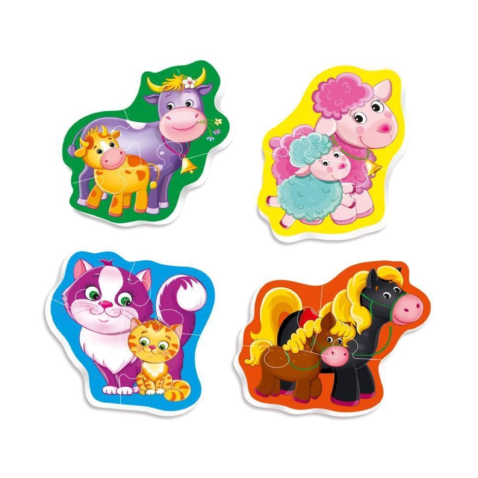 Пазли дитячі Vladi toys Мама та малюк (VT1106-97)