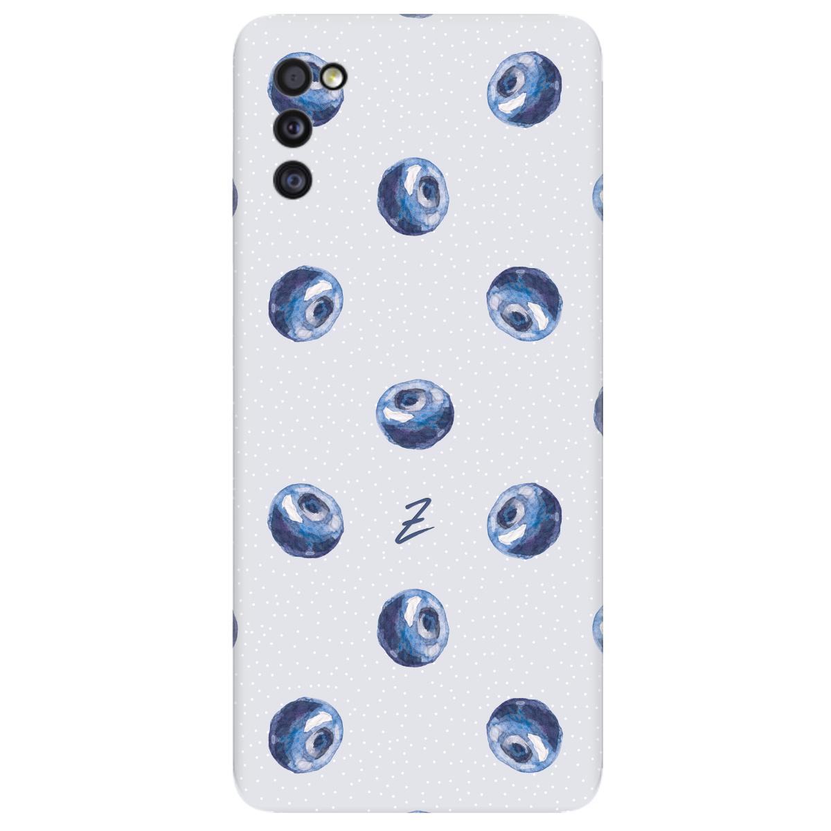 Силиконовый чехол Zorrov для Samsung Galaxy A41 - Blueberry rain (14120040037088946)