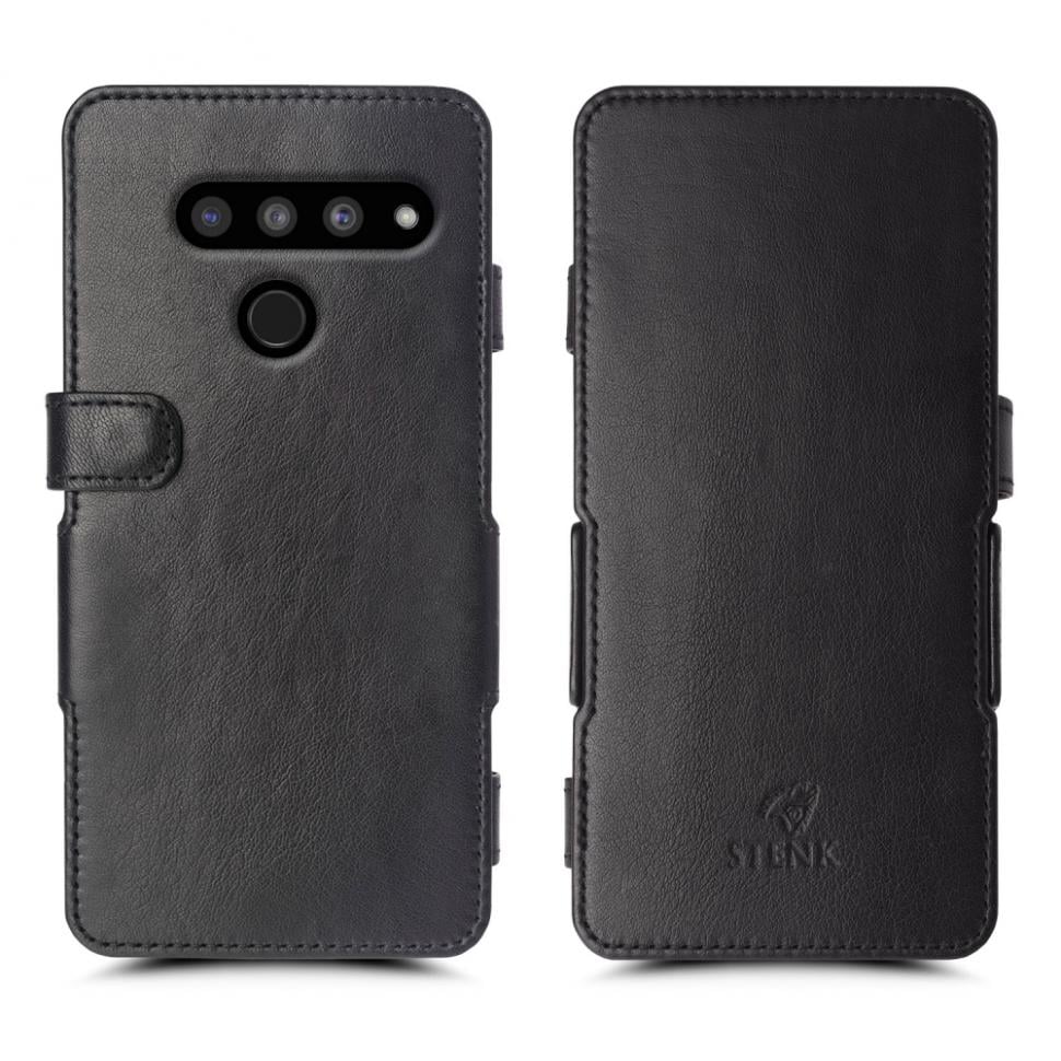 Чехол книжка Stenk Prime для LG V50 ThinQ Черный (69012)