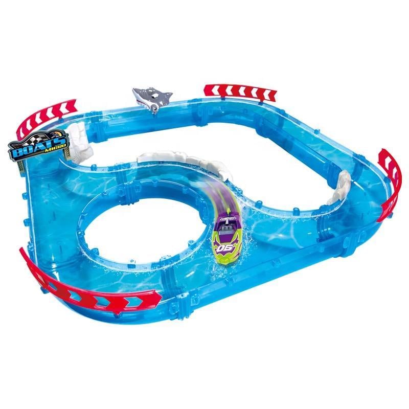 Игровой набор ZURU Micro Boats Shark Attack Challen гe водяной трек "Нападение акулы" 28 дет. (SUN5048) Игровой набор ZURU Micro Boats Shark Attack Challen гe водяной трек "Нападение акулы" 28 дет. (SUN5048)