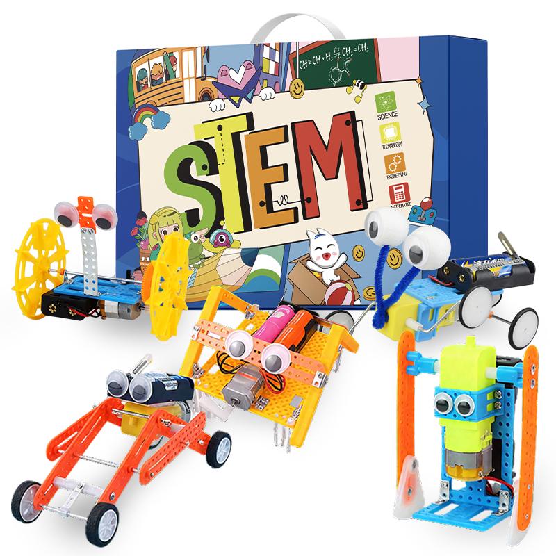 Набор конструкторов STEM 5в1 для робототехники и научных экспериментов (31466838)