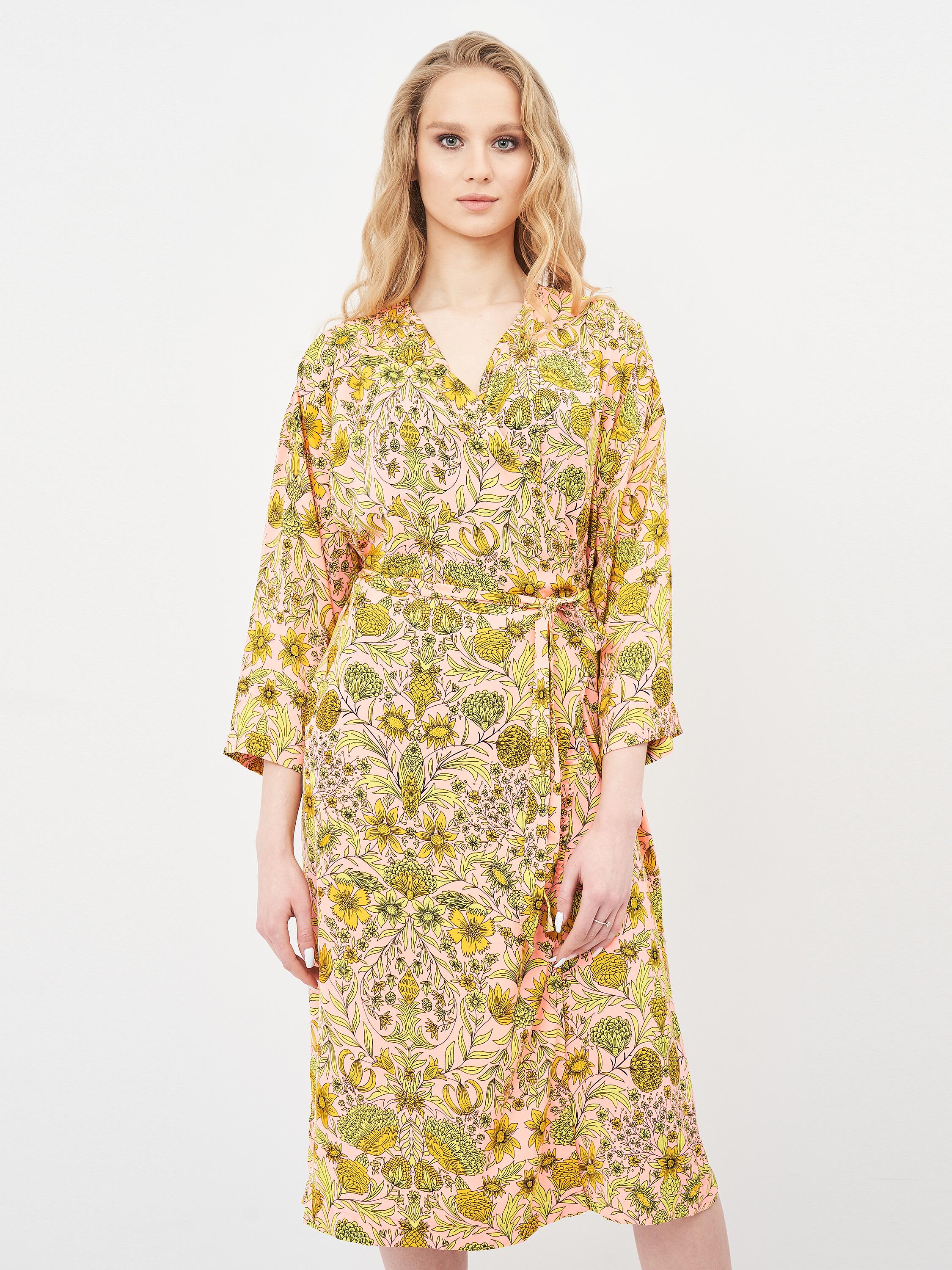 Платье H&M Принт M Розовый (3034555541) Платье H&M Принт M Розовый (3034555541)