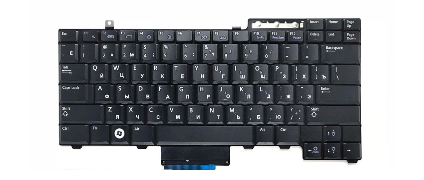 Клавиатура для ноутбука Dell Latitude E6410 матовая (20264)