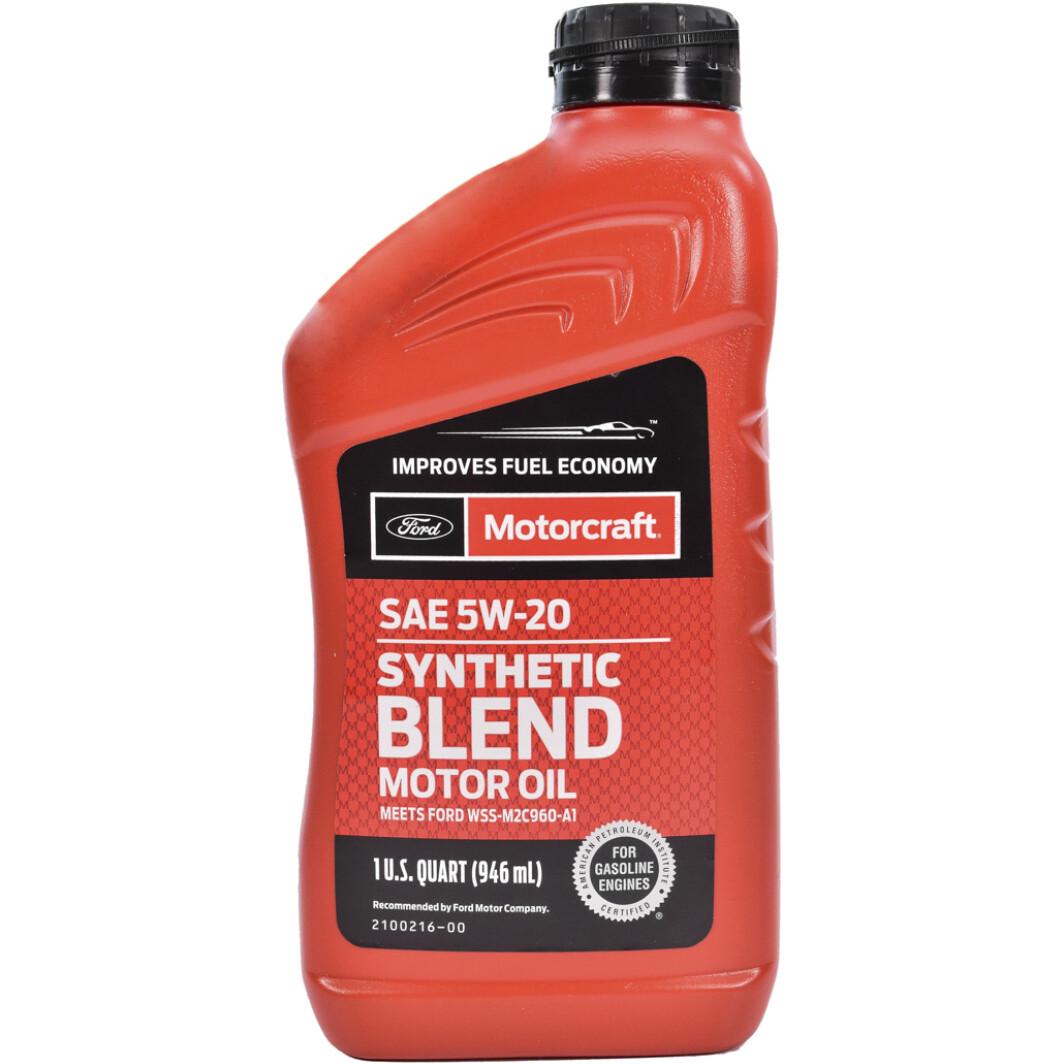 Моторна олива Ford Motorcraft Synthetic Blend 5W-20 1 л
