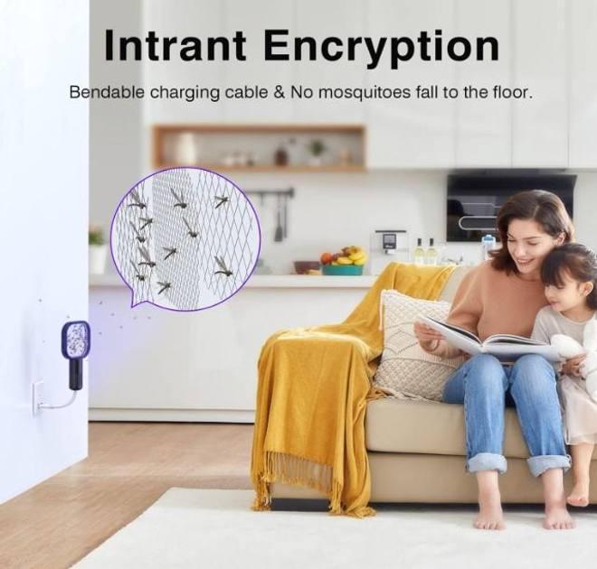 Электрическая ловушка для комаров ультрафиолетовый уничтожитель насекомых USB - фото 5 Электрическая ловушка для комаров ультрафиолетовый уничтожитель насекомых USB - фото 5