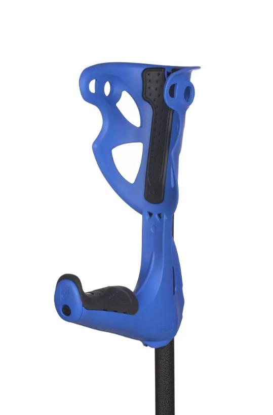 Милиця підлокітна FDI Opti Comfort Premium з м'якою ручкою Синій - фото 2