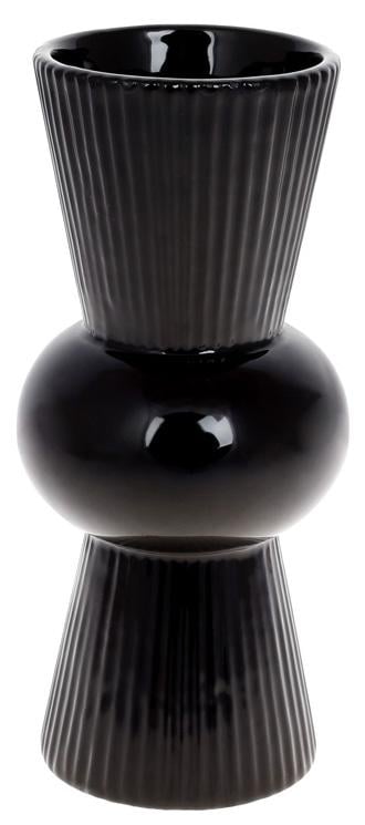 Ваза керамическая Stone Flower 10х10х22,6 см Черный (BD-733-484)