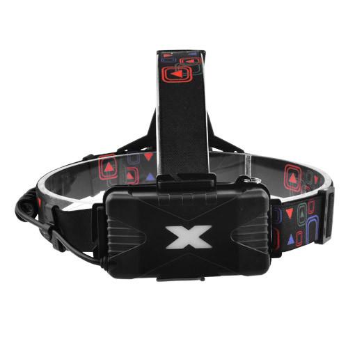 Фонарь налобный W602-T6+2XPE Bike 2x18650 велокрепление Zoom ЗУ microUSB Box (2245502128)