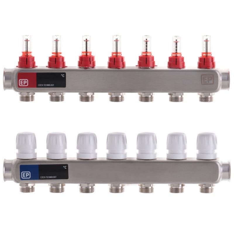 Колектор для системи опалення Europroduct 1"/3/4" (77777) - фото 1