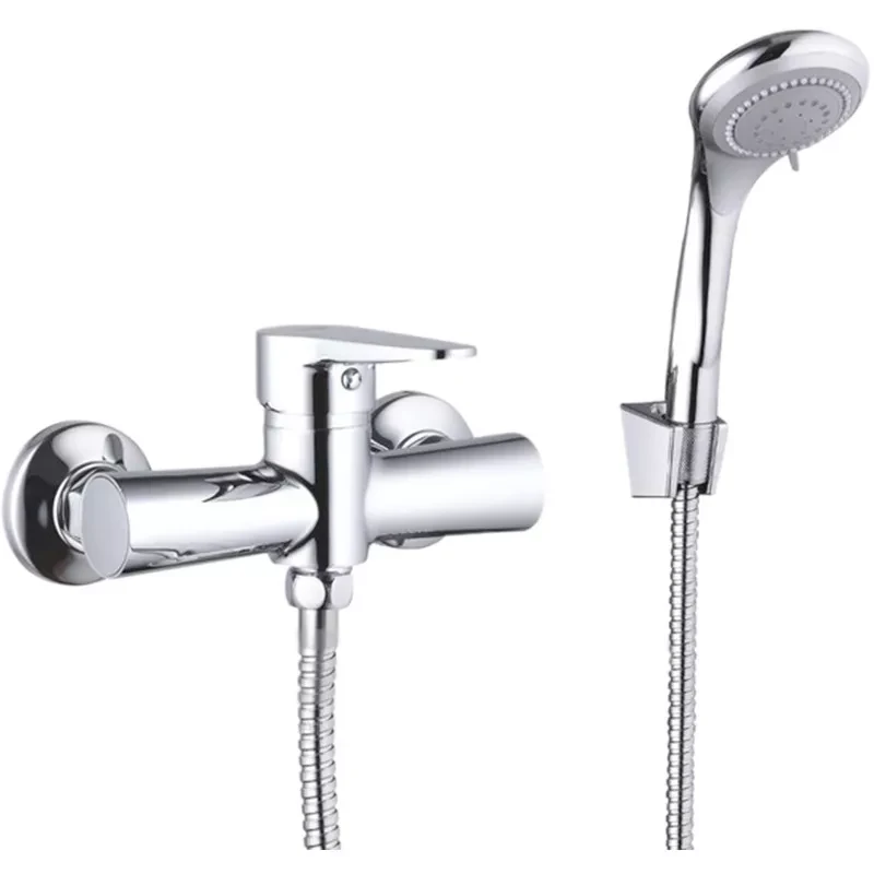 Смеситель для душа Wezer PUD5-045 с душевым гарнитуром Хром (PUD5-045)