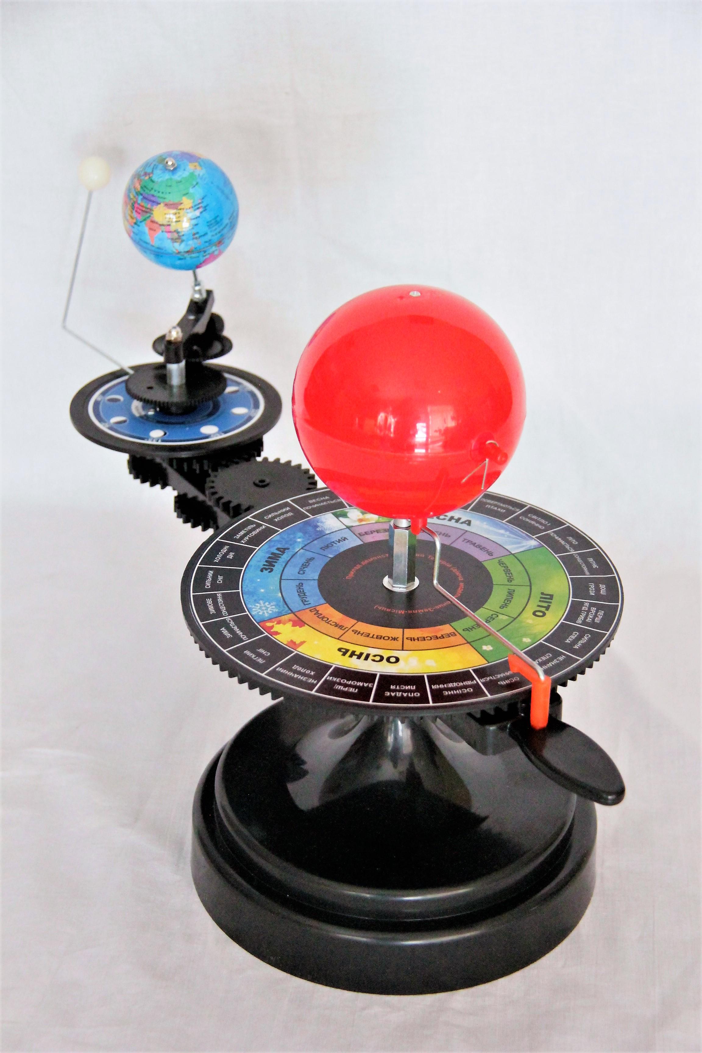 Телурій Макет сонячної системи Руді пластик 47х19,5х39 см (Д868у) - фото 3 Телурій Макет сонячної системи Руді пластик 47х19,5х39 см (Д868у) - фото 3