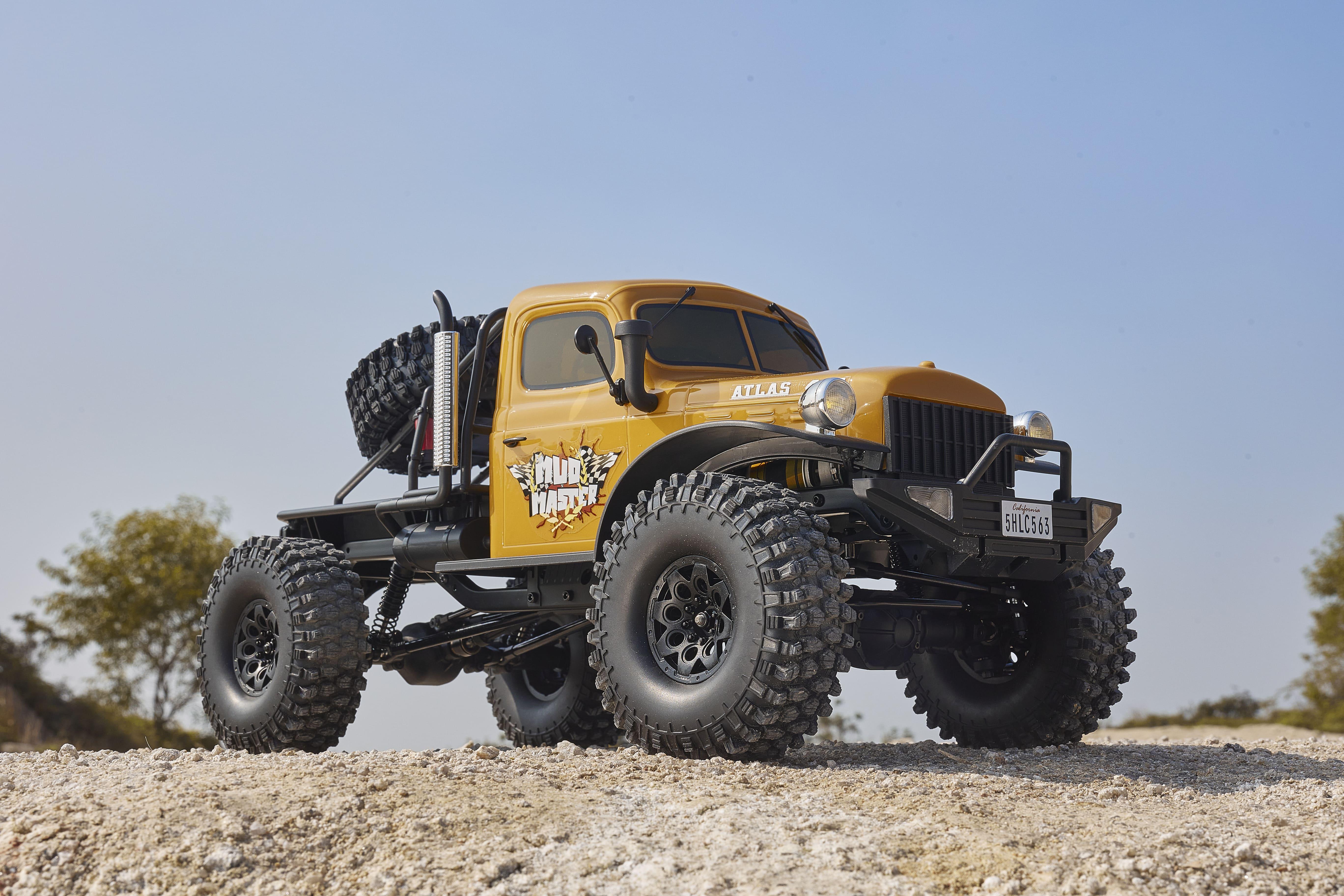 Машинка на радіокеруванні Roc Hobby FMS 1:10 Atlas 4x4 RS Yellow - фото 2 Машинка на радіокеруванні Roc Hobby FMS 1:10 Atlas 4x4 RS Yellow - фото 2