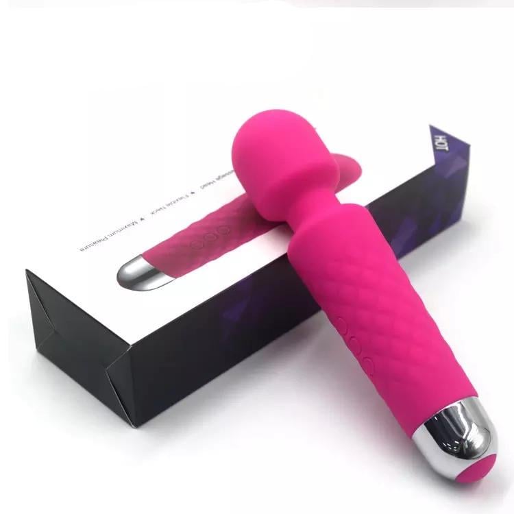 Вибратор для клиторальной стимуляции и массажа Красный USB (red_JP22)