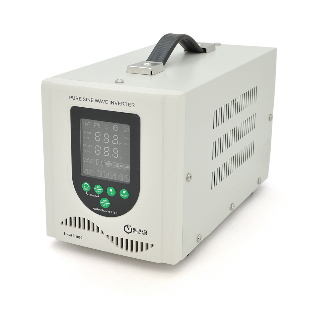 Джерело безперебійного живлення із синусоїдальним виходом Europower epmps100012 700 Вт 12 В 5 20а (YUT_V11439)