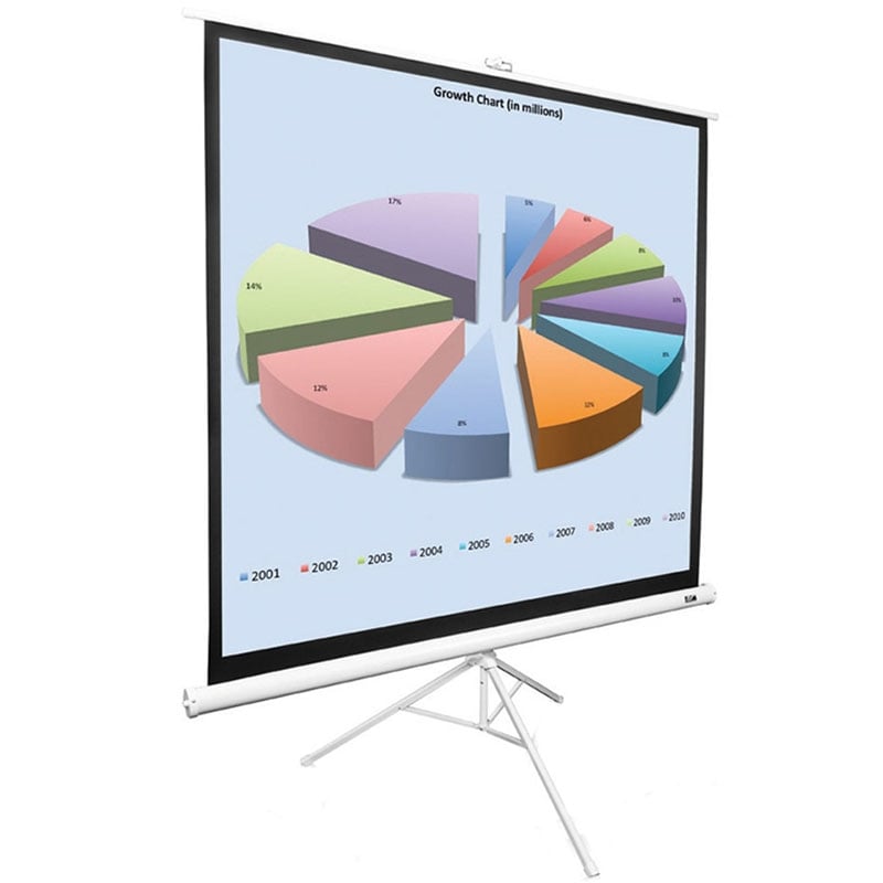 Экран проекционный мобильный Elite Screens T119NWS1 тренога 119" 213,4x213,4 см 1:1 (tf2401) - фото 9