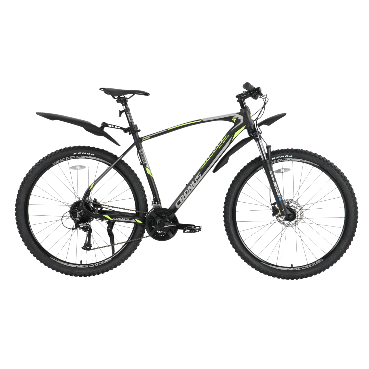 Велосипед CRONUS Warrior 2022 29" 21" Black/Light green