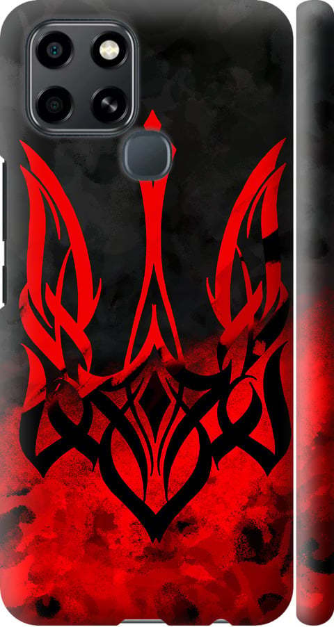 Чехол на Infinix Smart 6 Герб Украины v2 (5312m-2758-42517)