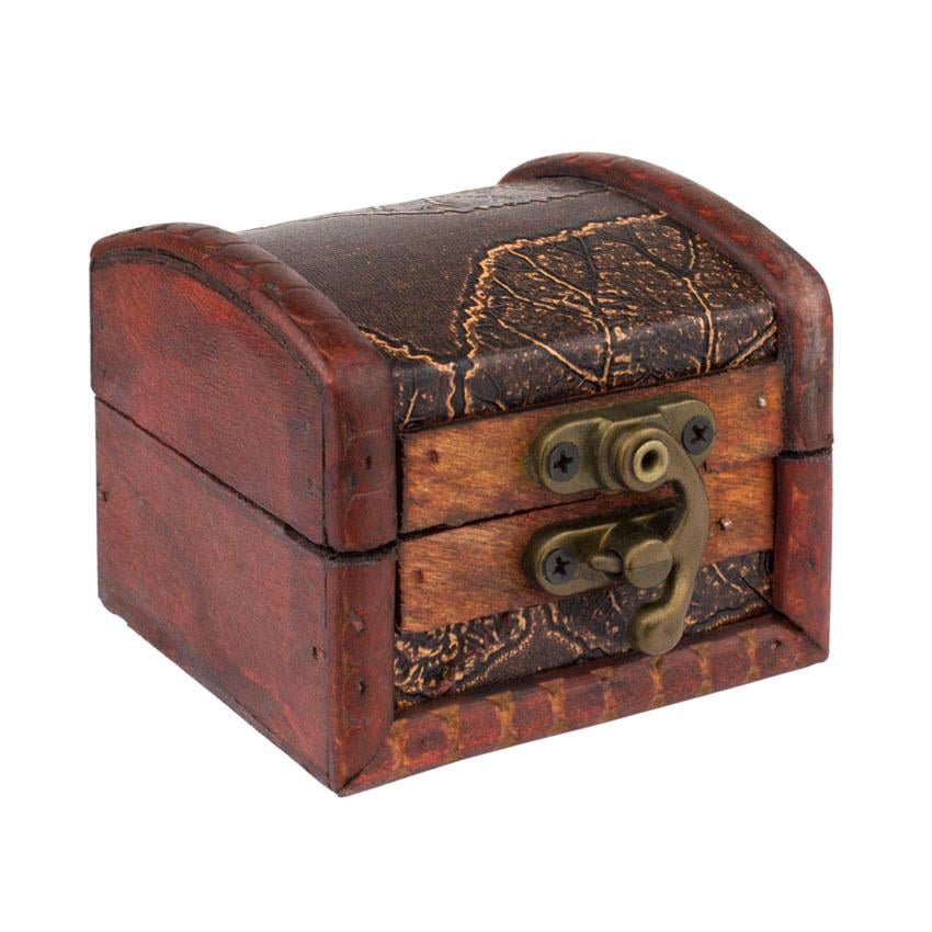 Шкатулка Guardar 7,9х7,3х6 см Коричневый (27372)