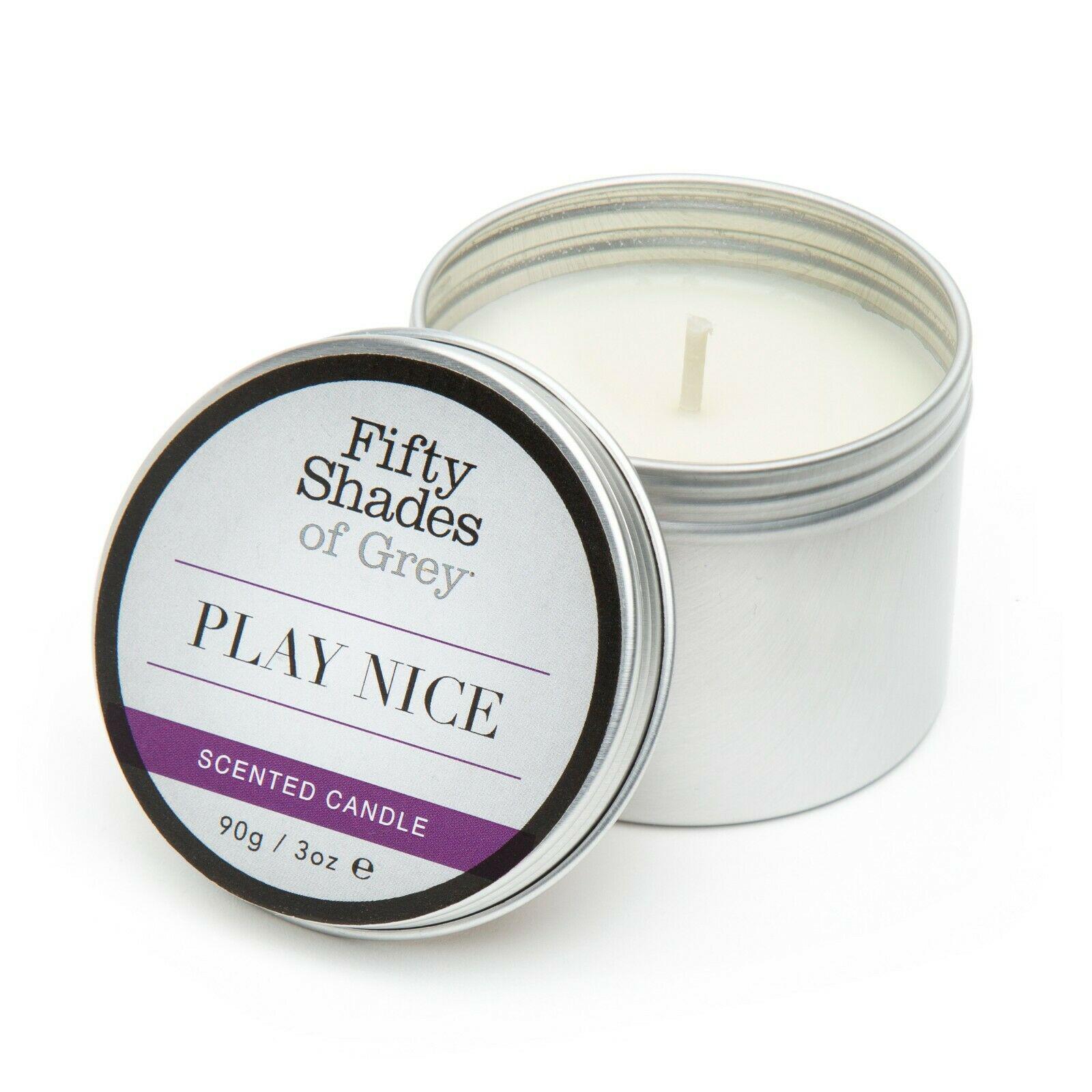 Свічка ароматична Fifty Shades of Gray Play Nice Vanilla Candle 90 г (FS80173)