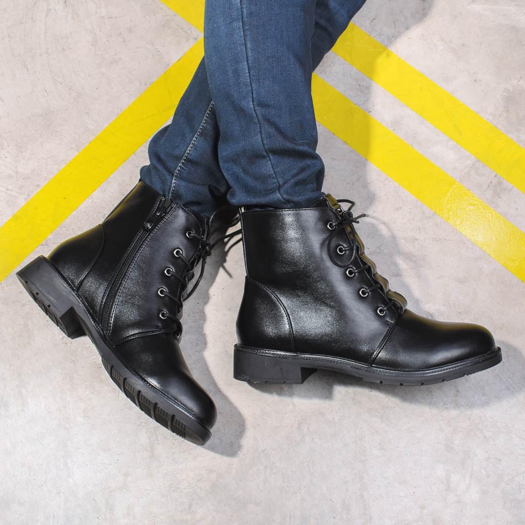 Ботинки женские на шнуровке 327237 р. 37 23,5 см