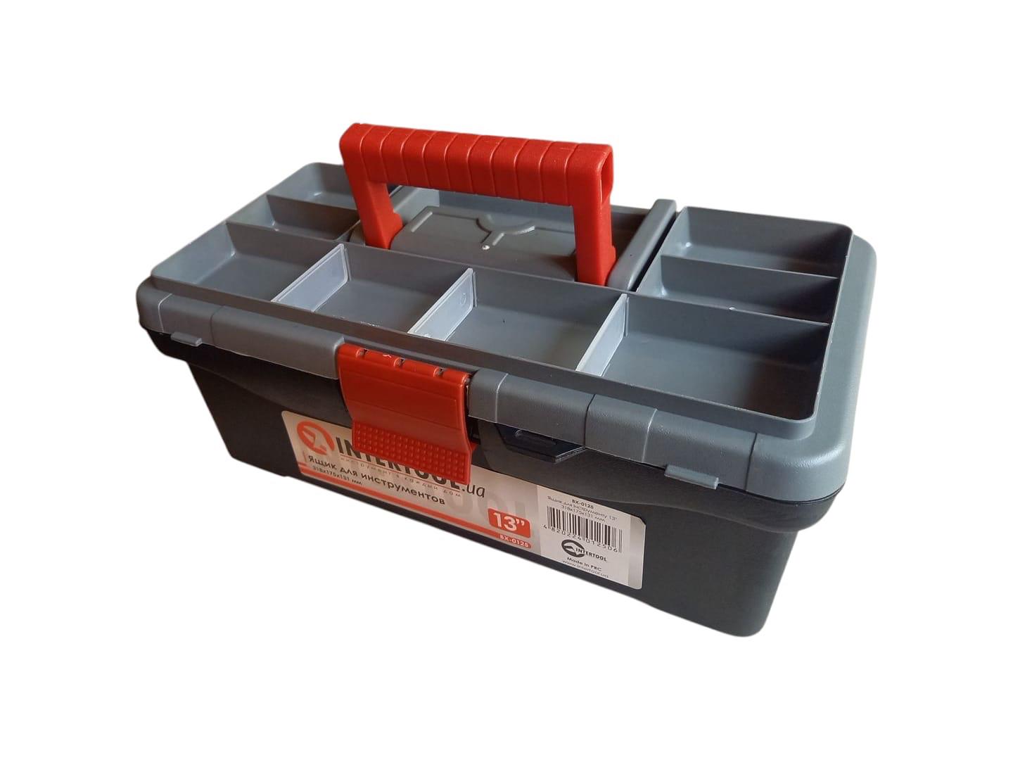 Ящик для инструмента Intertool BX-0125 13" 318х175х131 мм (26447231) - фото 2 Ящик для инструмента Intertool BX-0125 13" 318х175х131 мм (26447231) - фото 2