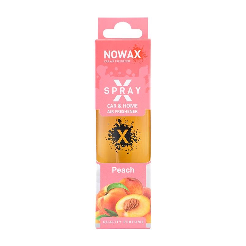 Ароматизатор Nowax X Spray Peach з розпилювачем 50 мл (NX07602)