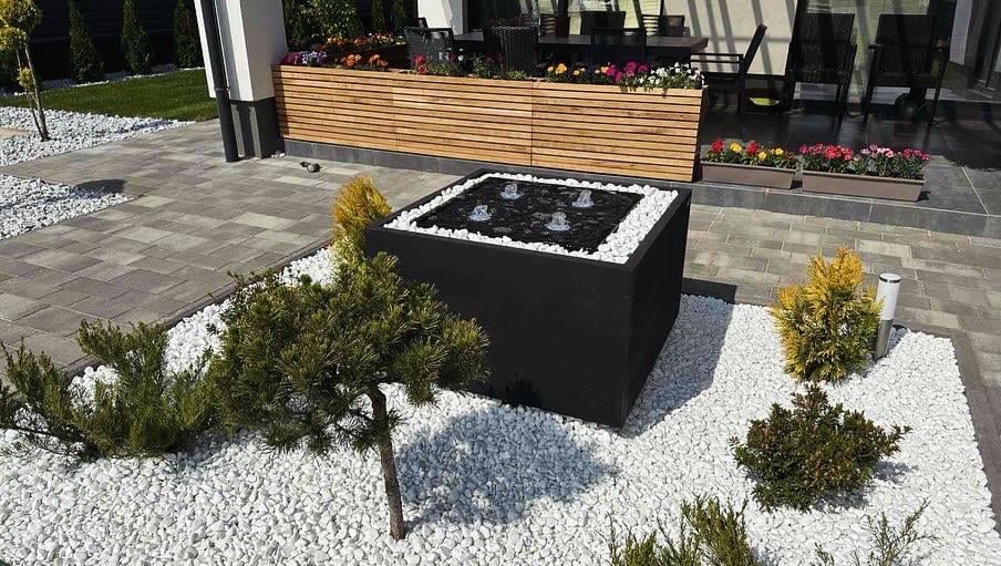 Фонтан садовый FOR №10 1000х1000х600 мм Белый (20494963) - фото 10