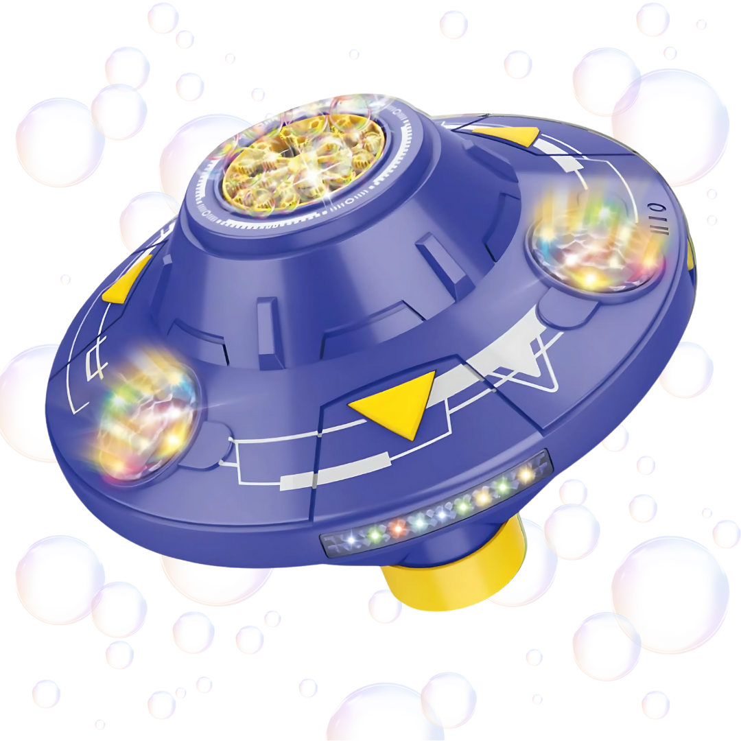 Генератор мыльных пузырей на аккумуляторе для детей космическая тарелка на колесах с подсветкой и звуковыми эффектами Синий Генератор мыльных пузырей на аккумуляторе для детей космическая тарелка на колесах с подсветкой и звуковыми эффектами Синий
