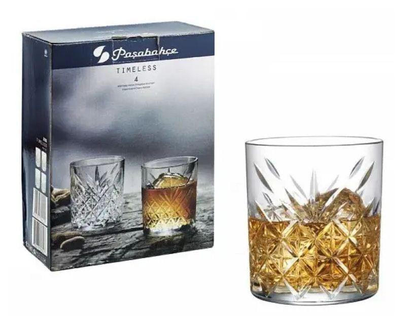 Набор стаканов для виски Pasabahce 520414 Timeless 420 мл 4 шт.