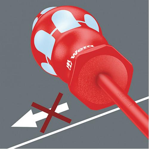 Набор отверток WERA изолированных из нержавеющей стали + подставка 3160 i/7 (SL, PH) (05022728001) - фото 2