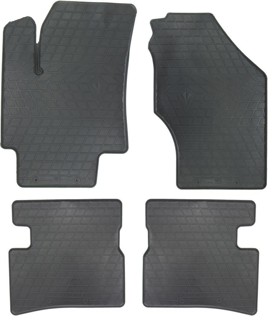 Коврики автомобильные в салон Stingray Hyundai Accent с 06-10 г.в. 4 шт. Черный (15292971)