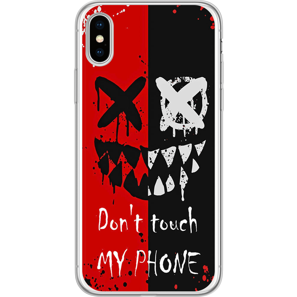 Чехол BoxFace iPhone X Bad Smile Прозрачный силикон (32139-up2468-32139)