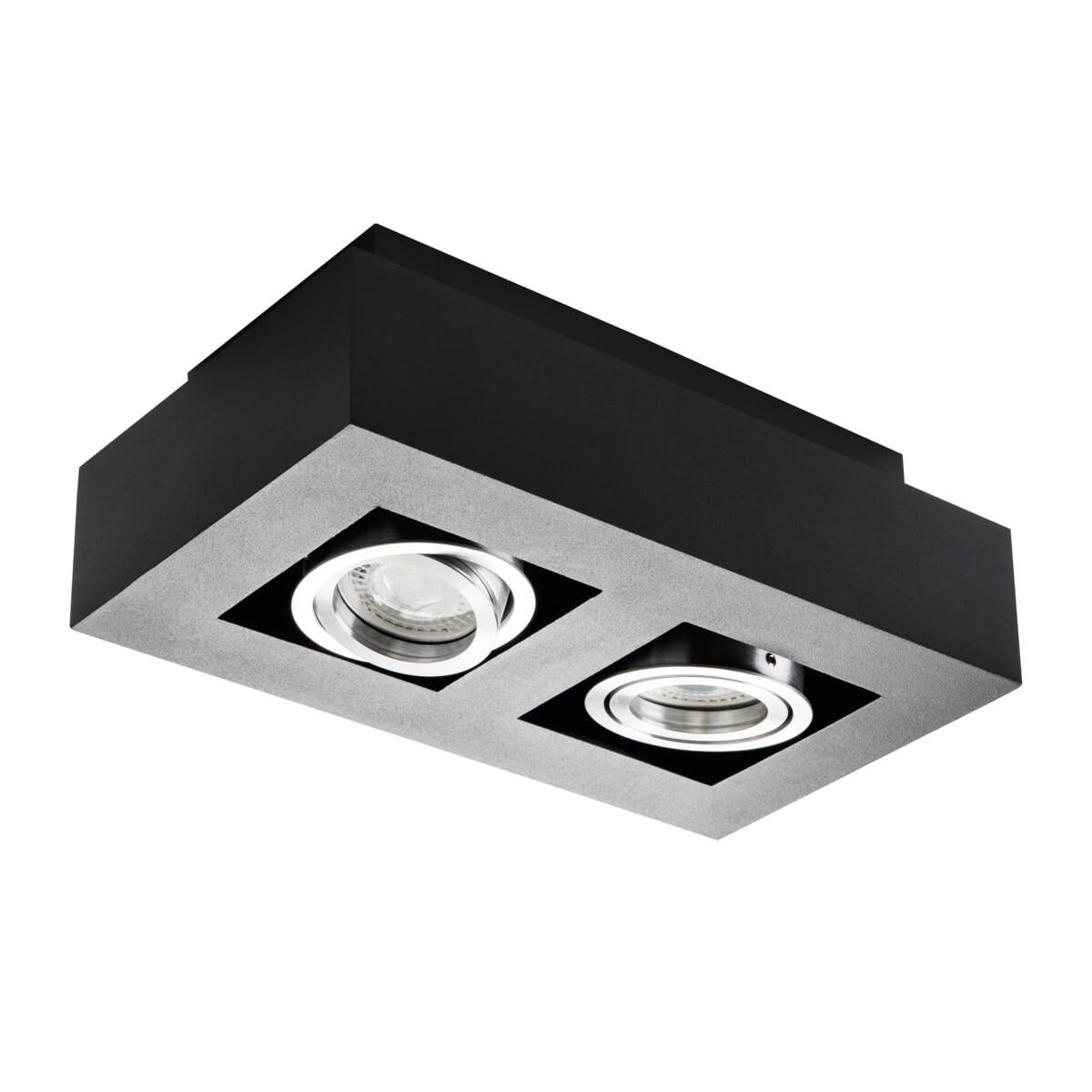 Светильник точечный Kanlux STOBI DLP 250-B 2xGU10 IP20 Черный (26832)