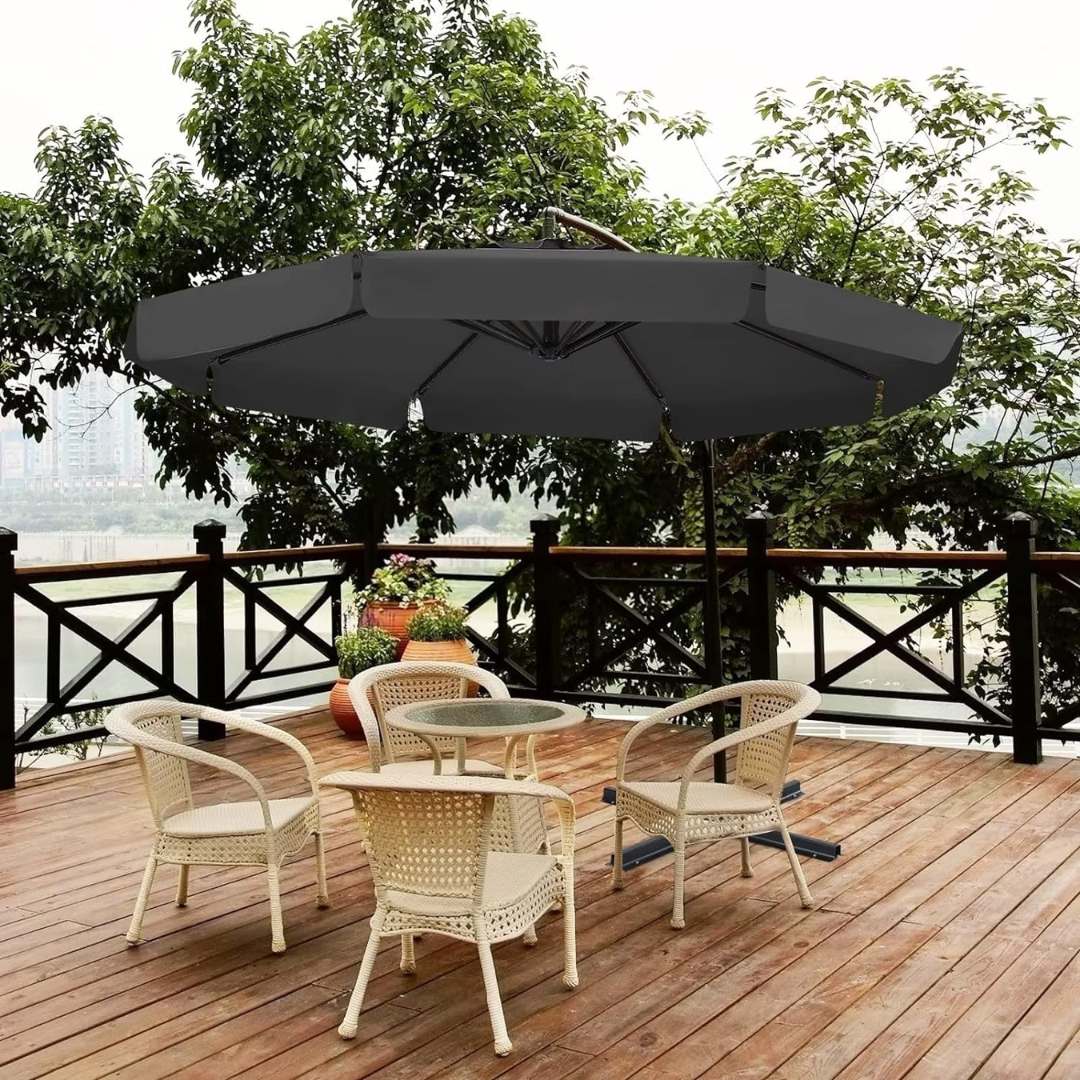 Садовый зонт Di Volio EMPOLI 300 см Серый (1628) - фото 14