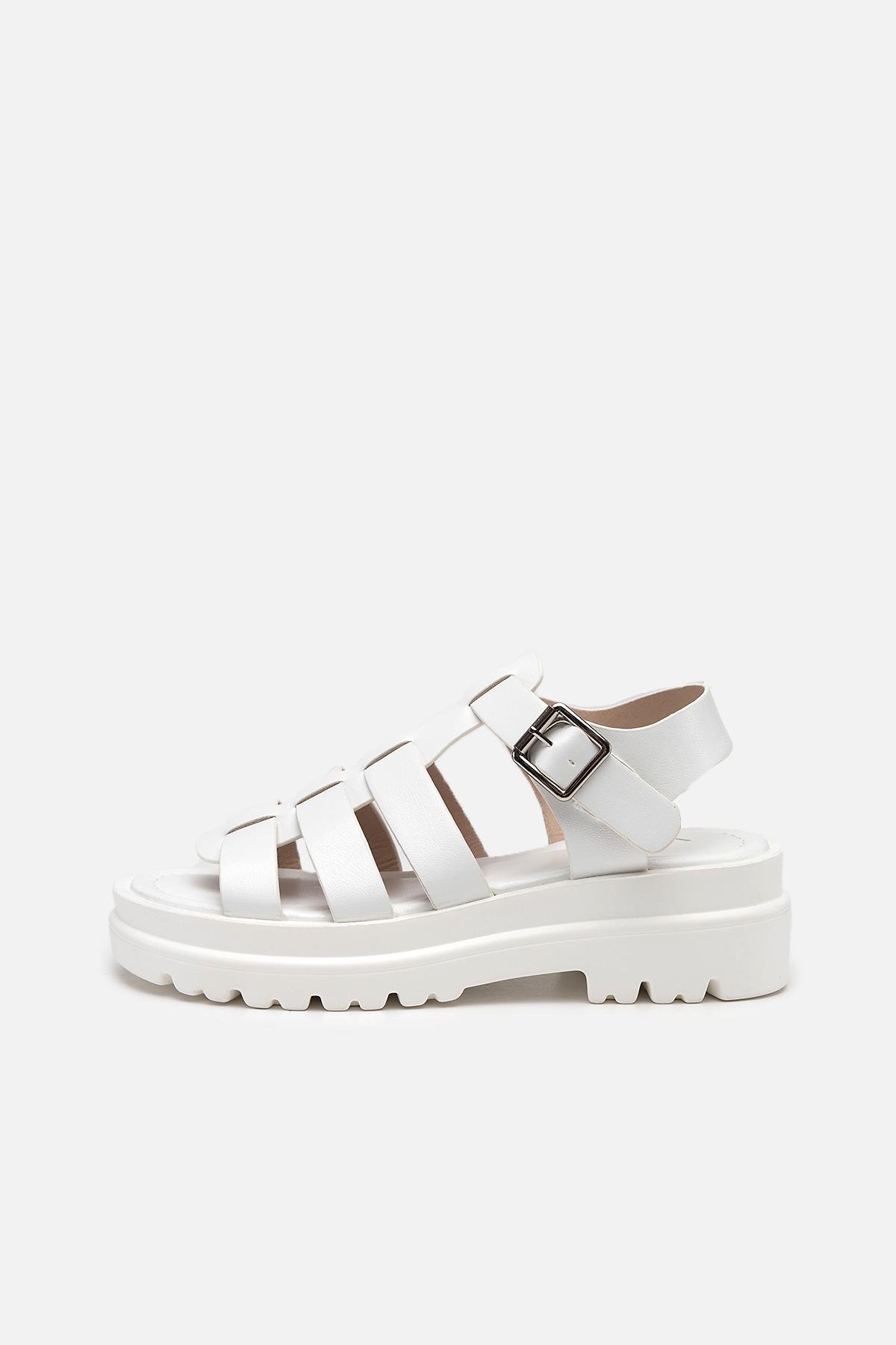 Босоножки женские р. 41 Белый (SKT000956117)