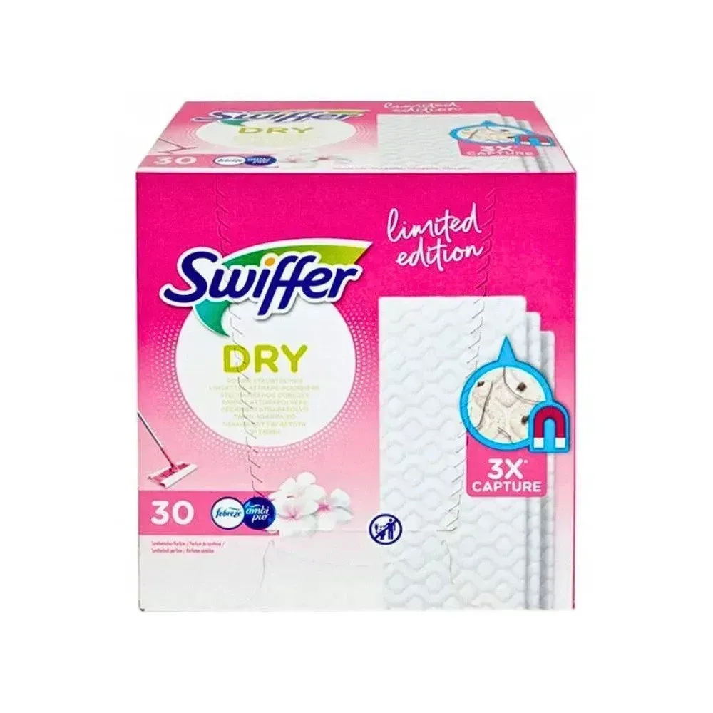 Насадки сменные сухие для швабры Swiffer Limited Pink Edition 30 шт. (2686571462)