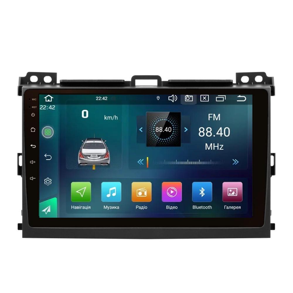 Магнітола штатна CYCLONE C9-001 1/32 GB Toyota Land Cruiser Prado 120 2002-2009 р (AR-816380)