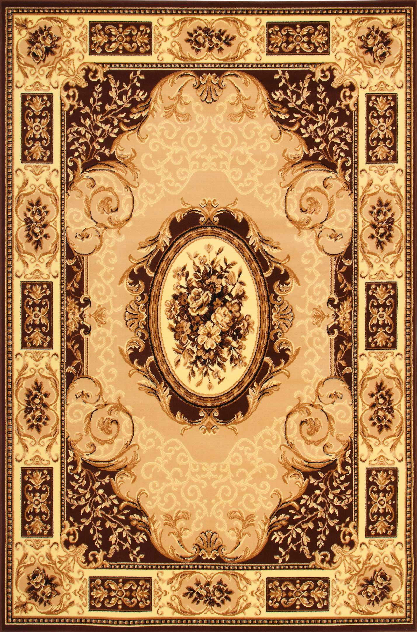 Ковер Karat Gold 242/12A 2x3 м прямоугольный Коричневый (00-00006154) Ковер Karat Gold 242/12A 2x3 м прямоугольный Коричневый (00-00006154)