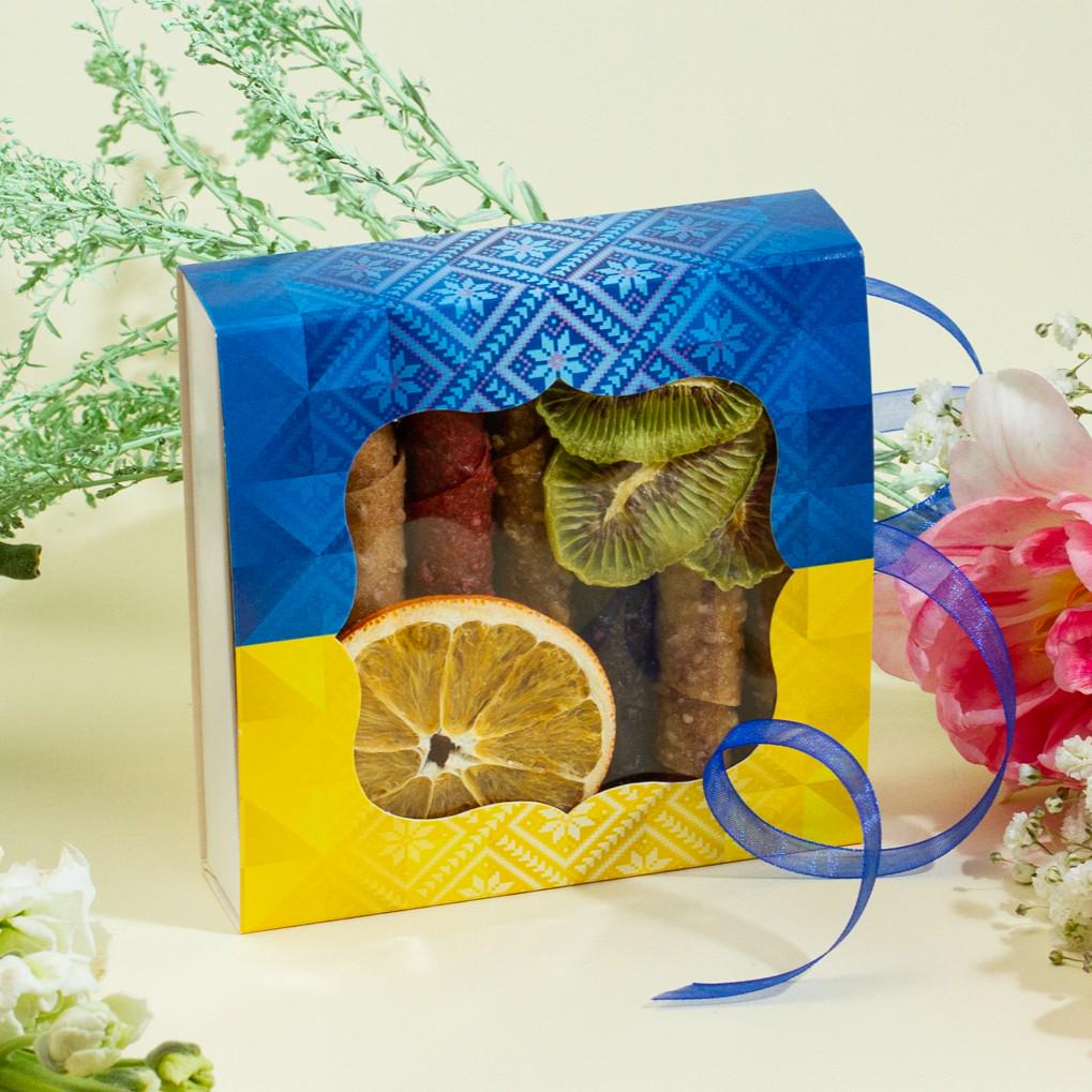 Набір пастили подарунковий Горіхова насолода прапор 155 г (FS-05022/1) Набір пастили подарунковий Горіхова насолода прапор 155 г (FS-05022/1)