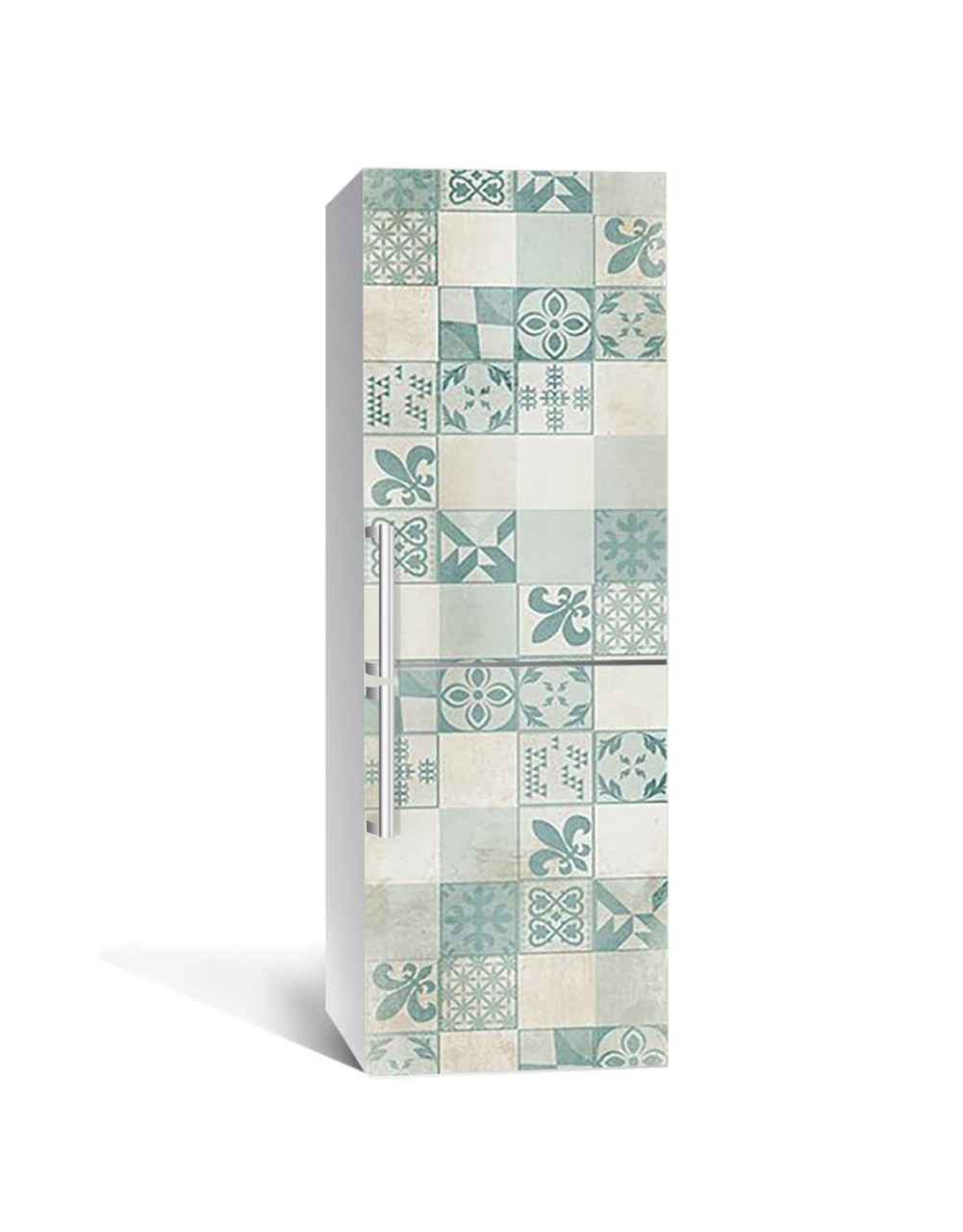Наклейка 3D на холодильник Zatarga Азулежу в бирюзе 650х2000 мм (1323453964)