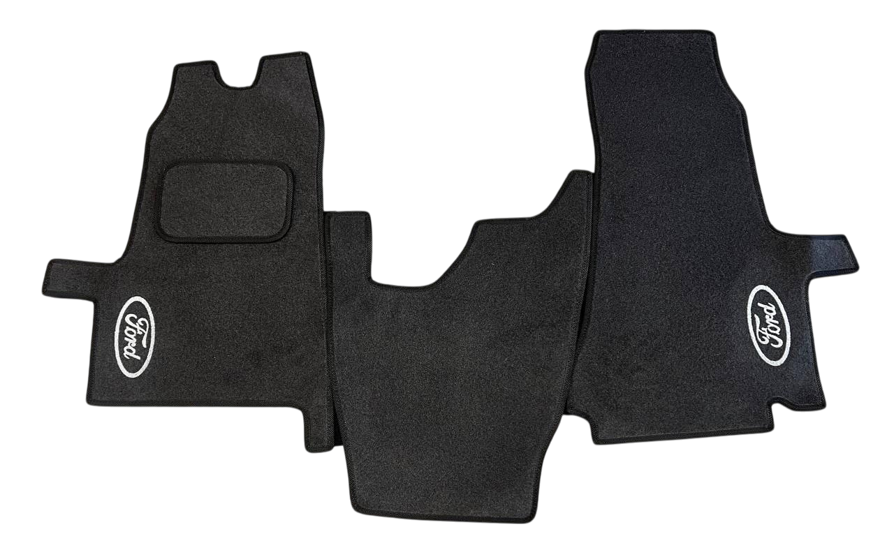 Коврики в салон ворсовые для FORD Transit 2006-2014 5 шт. Черный (27326811)