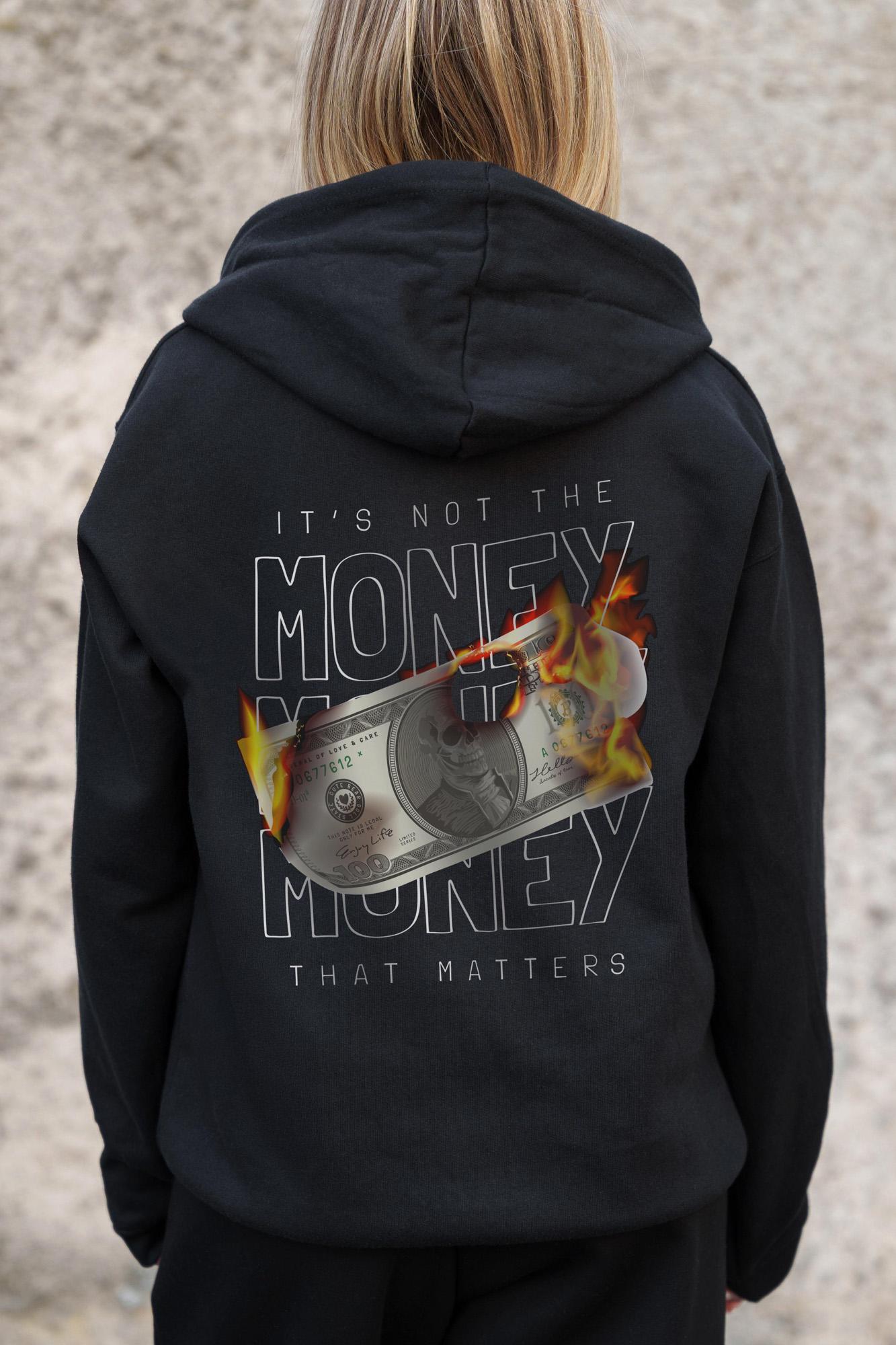 Худи-зип с принтом Without Fire  Kane S/M Black (S/M8055816) - фото 9