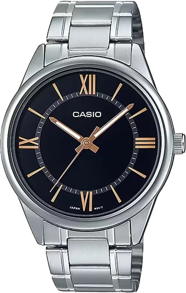 Наручные часы мужские Casio Timeless Collection MTP-V005D-1B5 Черные (3150325880)