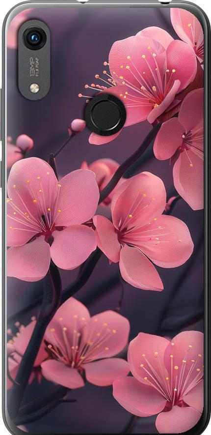 Чехол на Huawei Y6s Пурпурная сакура (6075u-1871-42517) Чехол на Huawei Y6s Пурпурная сакура (6075u-1871-42517)