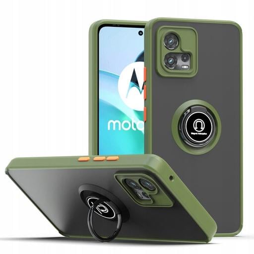 Защитный чехол MatteLuxe Motorola G72 (с кольцом) Khaki (34072-17)