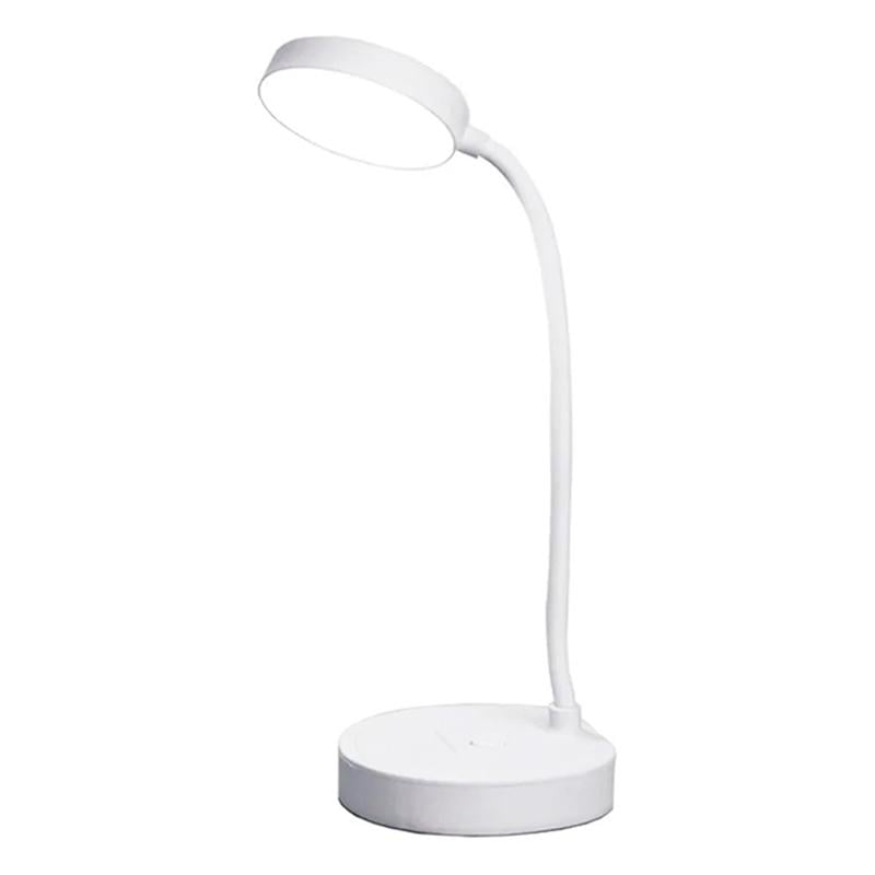 Настольная лампа аккумуляторная светодиодная для ноутбука/чтения с зарядкой от USB 3W (651-2222)