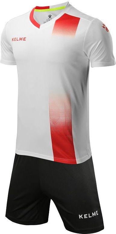Форма футбольная детская Kelme ALICANTE 120 см Бело-красный (3883020.107)